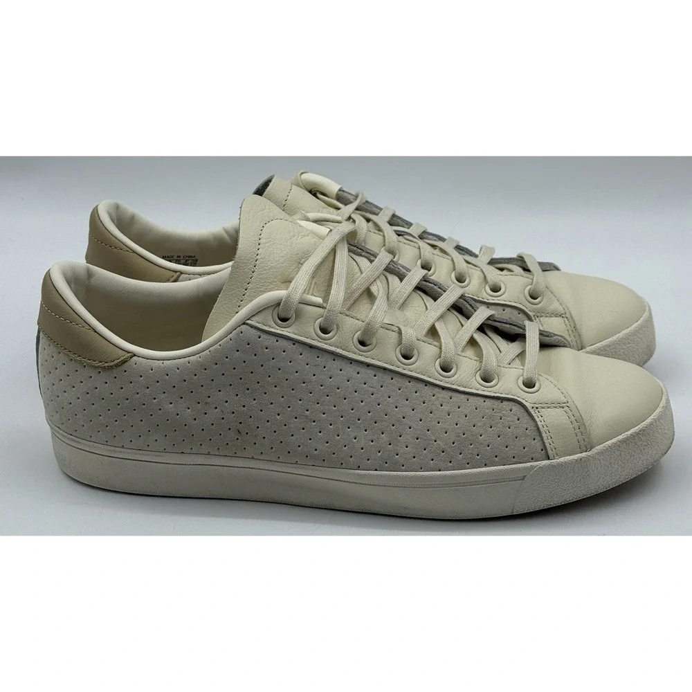 Adidas Rod Laver Vin Sneaker  Men's Sz 10 Beige/Ivory‎ Suede Leather